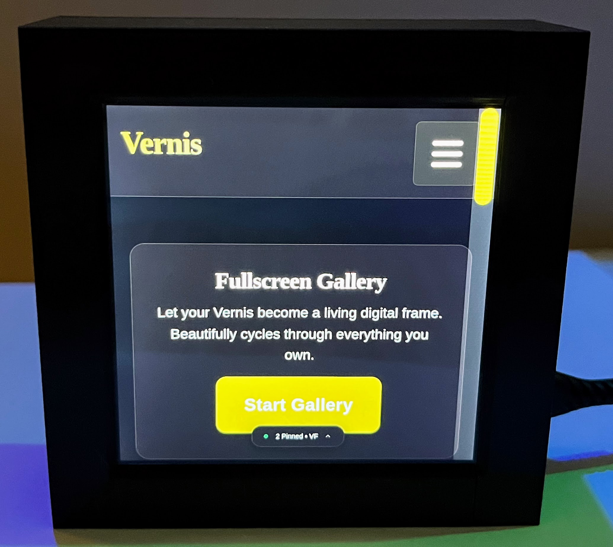 Vernis - compact NFT preservation kit with 4 inch IPS display